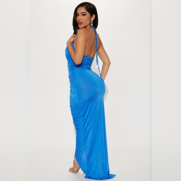 Ruched maxi dress - Picture 2 of 3